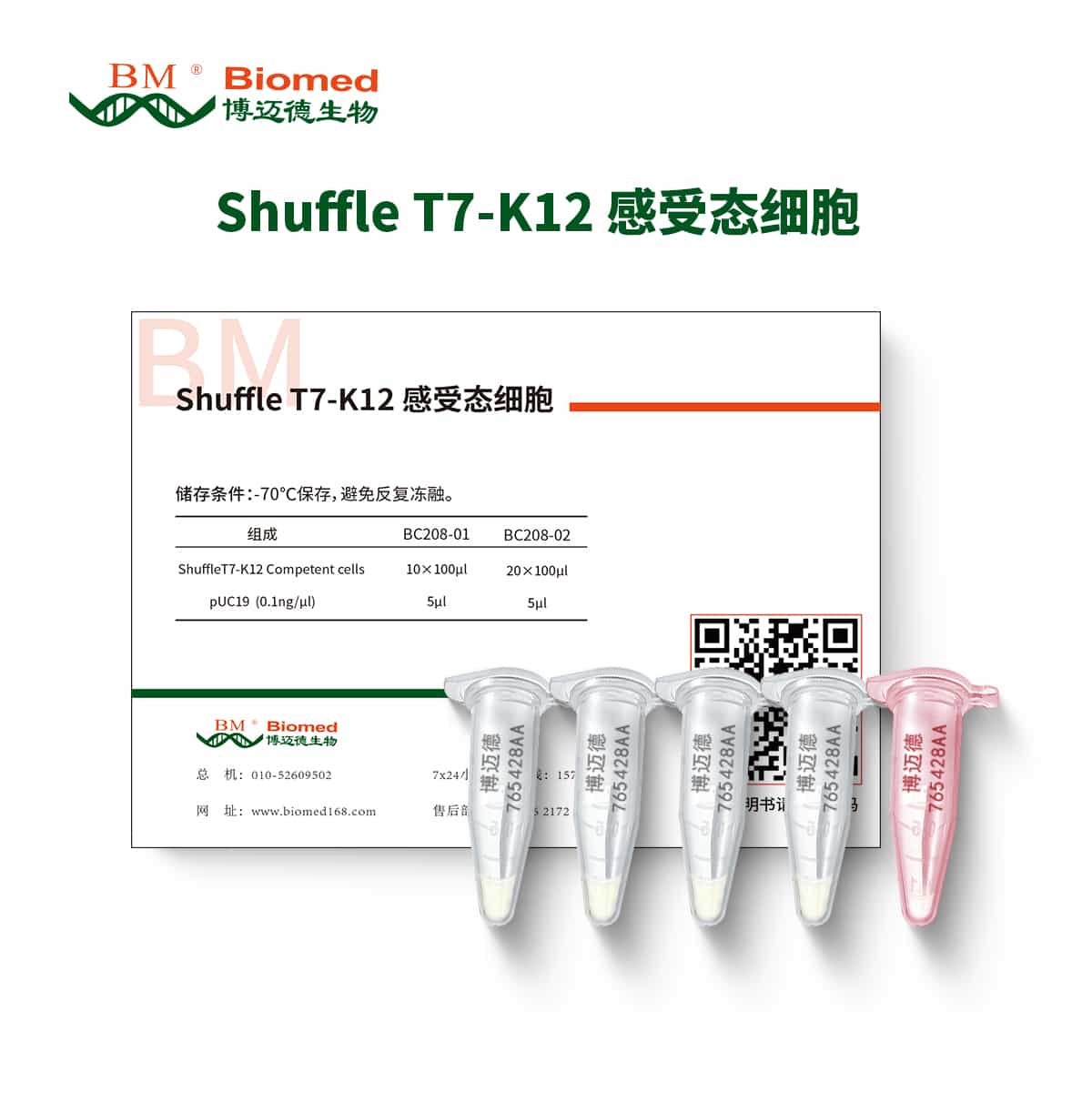 Shuffle T7-K12 感受态细胞